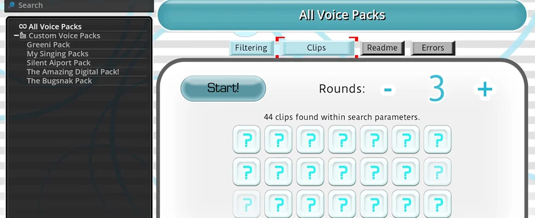 Voice Packs at The Choicer Voicer